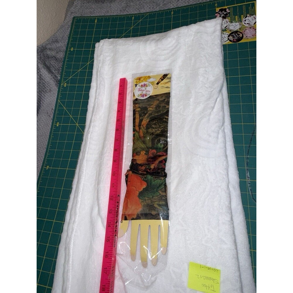 tattoo sleeves sheer costume halloween - Picture 7 of 9